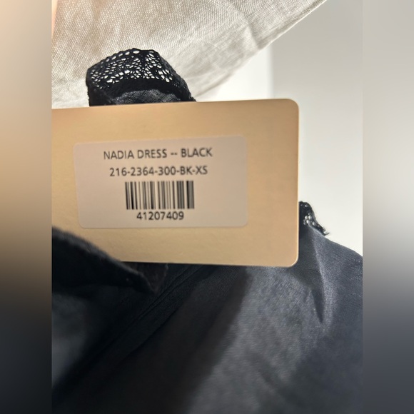 DOEN NADIA DRESS BLACK XS - Picture 8 of 8